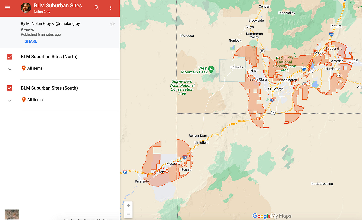 A preview of the interactive map. A preview of the interactive map.