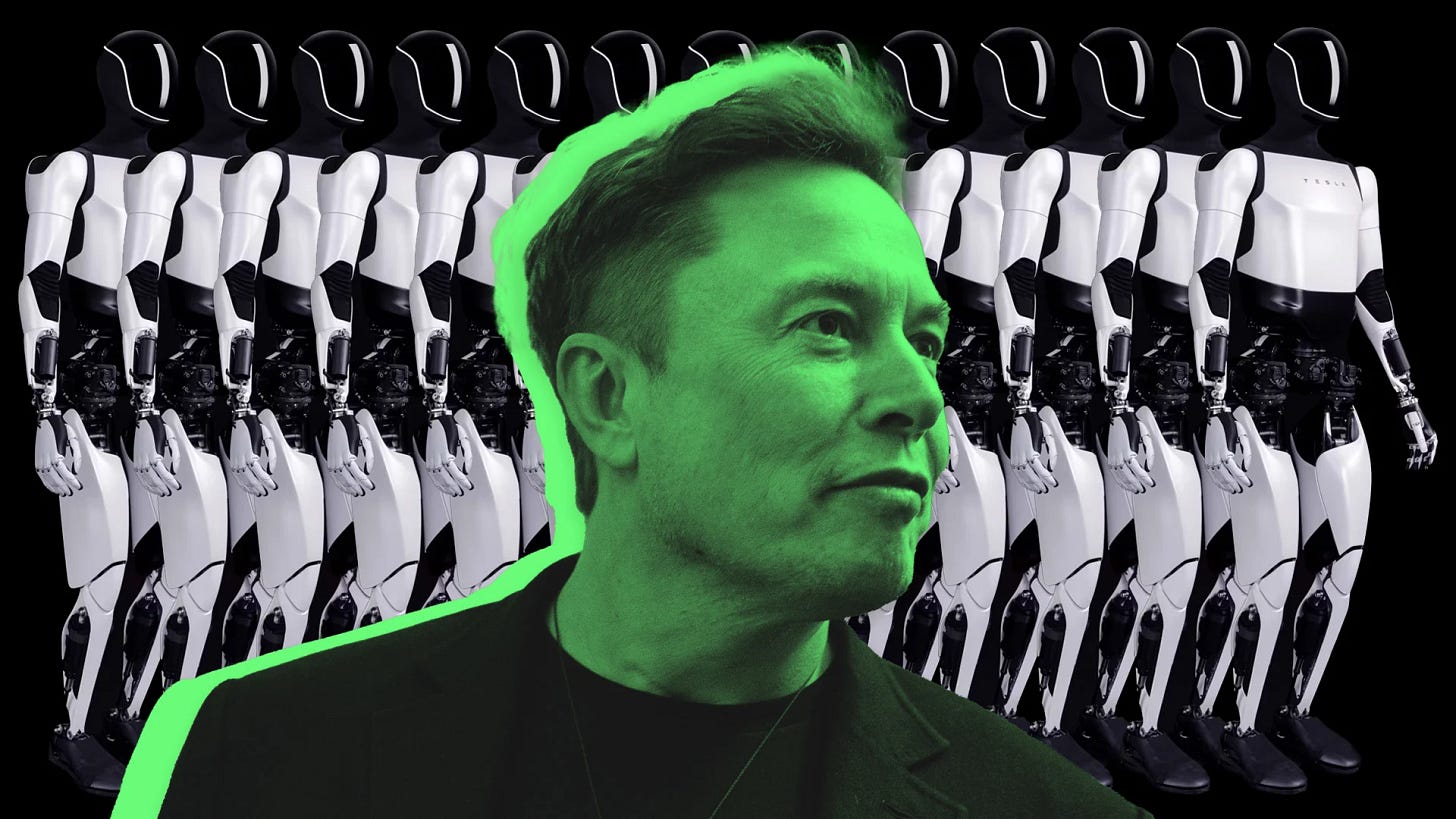 Elon Musk Is Literally Building a Legion of Robots. He Says They'll Change  Everything