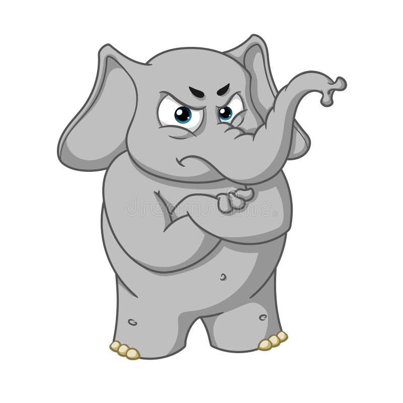 Angry Elephant Cartoon Stock Illustrations – 873 Angry Elephant Cartoon  Stock Illustrations, Vectors & Clipart - Dreamstime