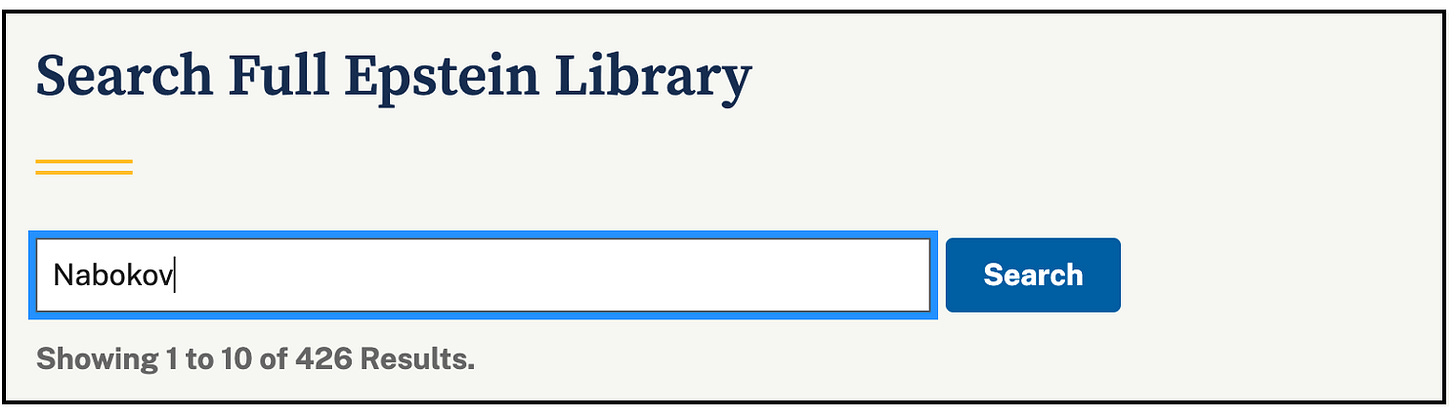 Screenshot of search results Screenshot of search results
