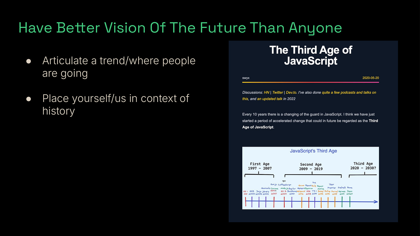 Have Better Vision Of The Future Than Anyone