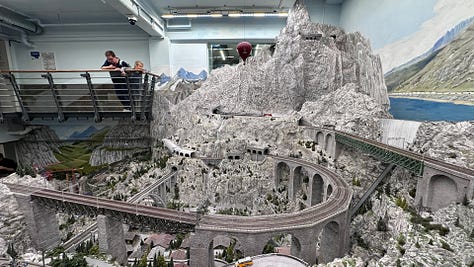 Φωτογραφίες από τη Miniatur Wunderland στο Αμβούργο