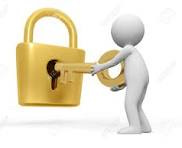 A cartoon character holding a gold lock

AI-generated content may be incorrect.