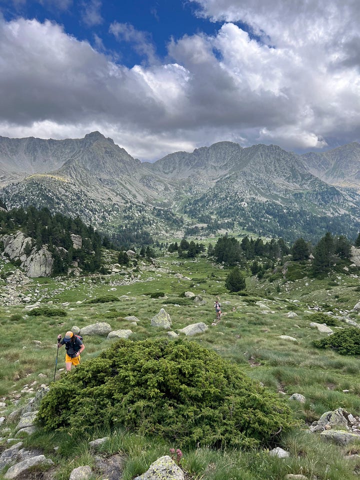 Reaching the Refugi de L’illa