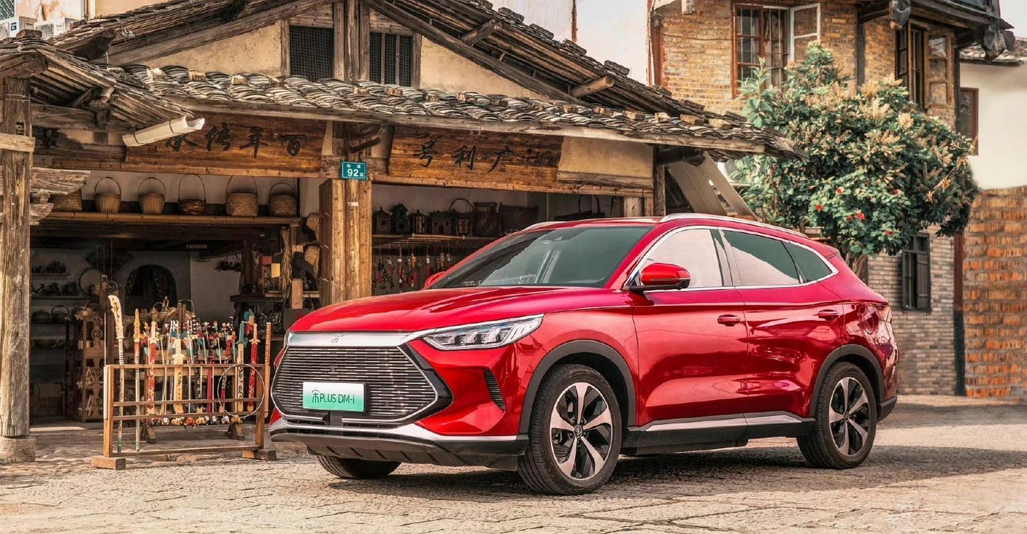 Traditional Automakers Like BYD and Geely Propel Plug-In Hybrid Field