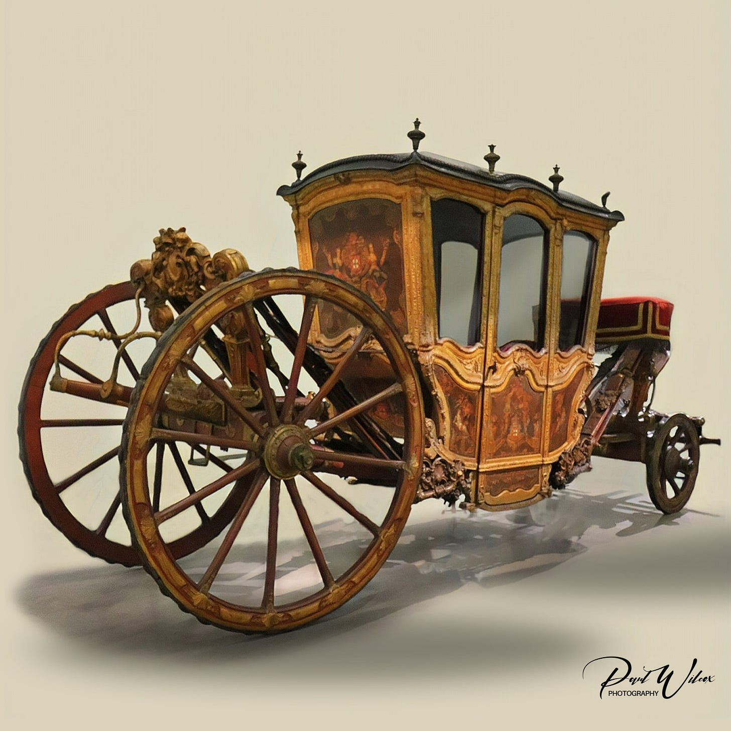 Elaborate Coach from the National Coach Museum Elaborate Coach from the National Coach Museum