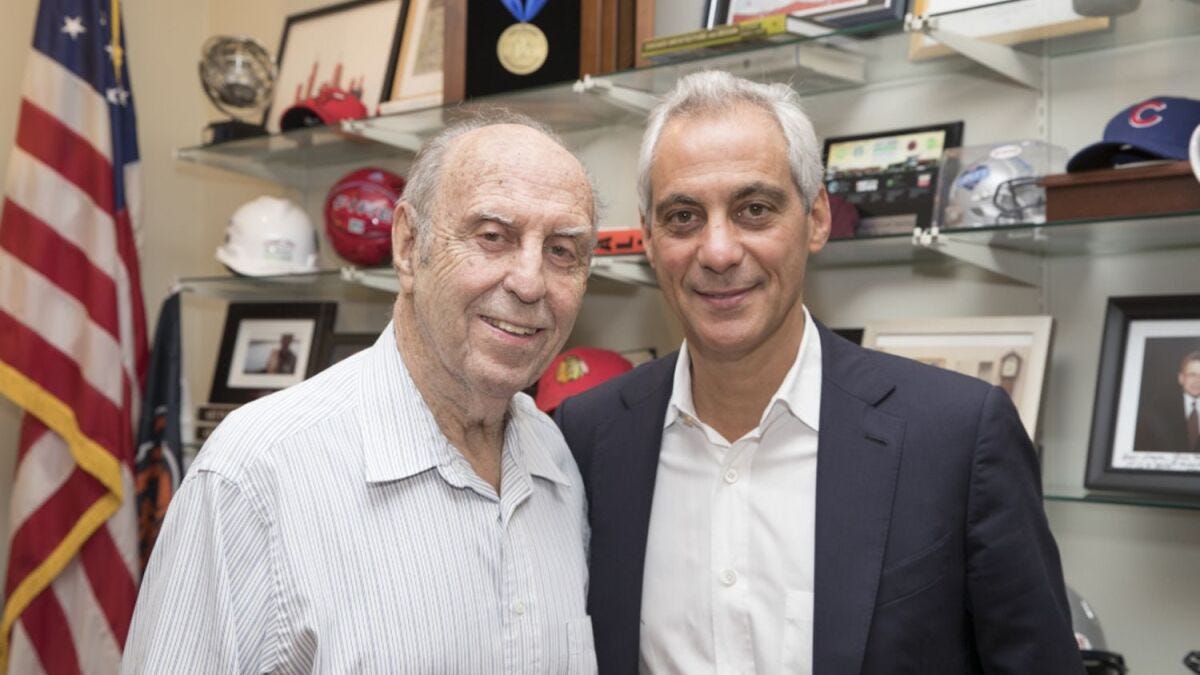 Dr. Benjamin Emanuel, father of former Mayor Rahm Emanuel, dead at 92 -  Chicago Sun-Times
