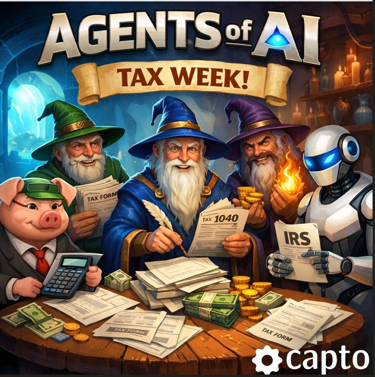 Pigs, wizards, and robots... - Capto Weekly #5