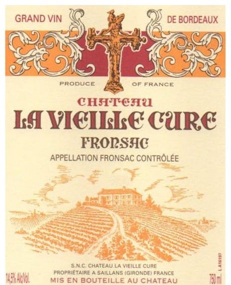 Chateau La Vieille Cure Fronsac 2017 :: Bordeaux Red
