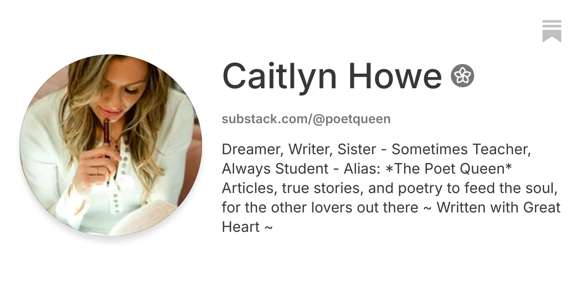 Caitlyn Howe | Substack