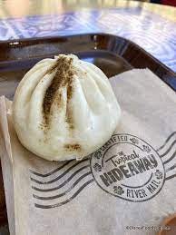 Review! Disneyland's Tropical Hideaway Delivers Another Brand New Treat  With the Loco Moco Bao | the disney food blog