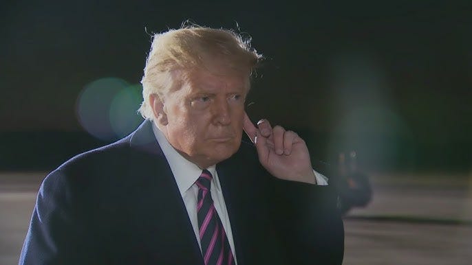 Reporter tells President Donald Trump about the death of Ruth Bader Ginsburg Reporter tells President Donald Trump about the death of Ruth Bader Ginsburg