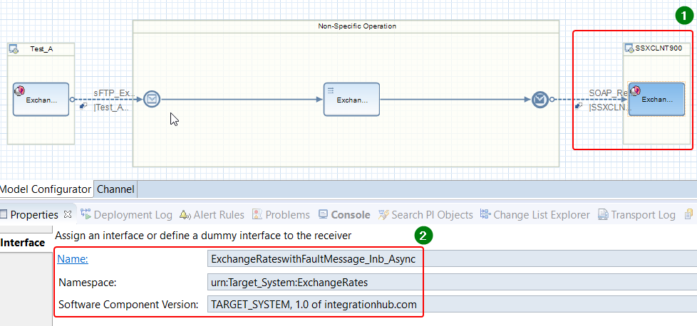 Interface detail (name, namespace and SWCV) in iFlow