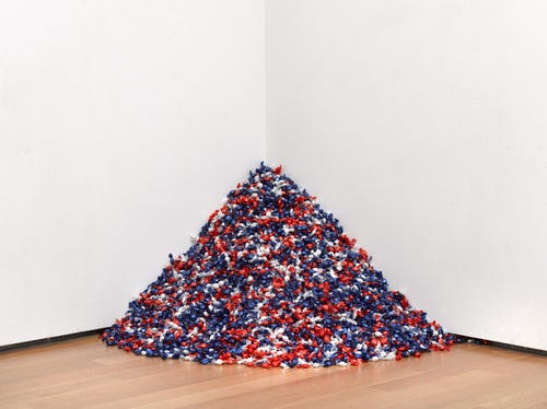 Untitled (USA Today), 1990 (Felix Gonzalez-Torres)