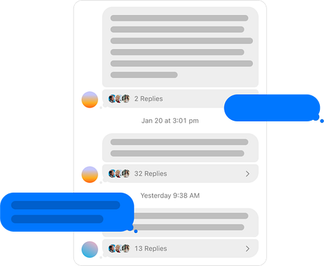 Subscriber chat, threads, and community tools in the Substack app