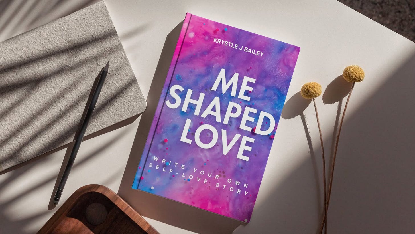 May be an image of book, diary and text that says 'KRYSTLE KRYSTLEJBAIL J BAILEY SHAPED ME WRITE 1 1 LOVE SELF-LOVE WRITEYOUR L' May be an image of book, diary and text that says 'KRYSTLE KRYSTLEJBAIL J BAILEY SHAPED ME WRITE 1 1 LOVE SELF-LOVE WRITEYOUR L'