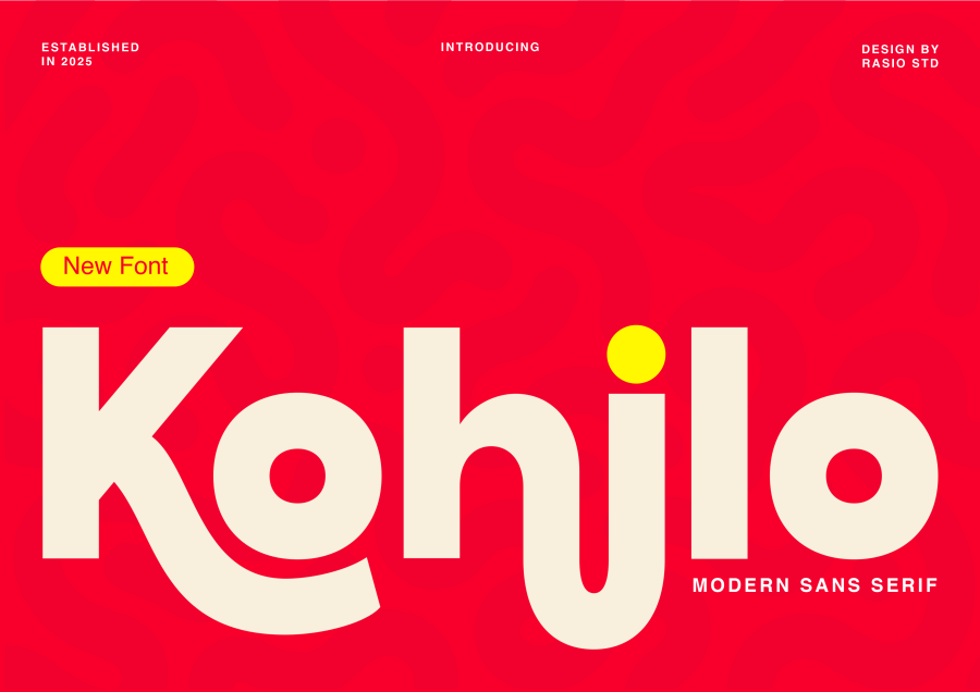 Kohilo Modern Sans Serif Font