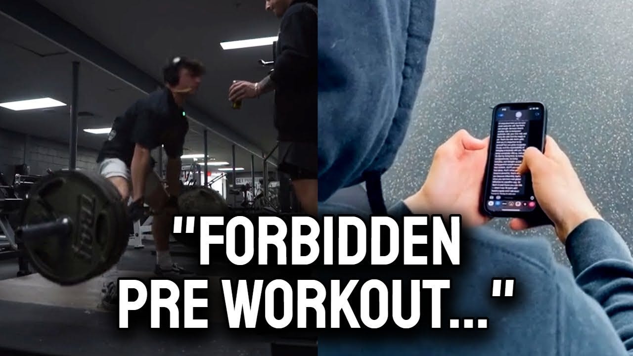 Using the Forbidden Pre Workout" - YouTube