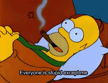 Simpsons Everyones GIF - Simpsons Everyones Stupid - Discover & Share GIFs