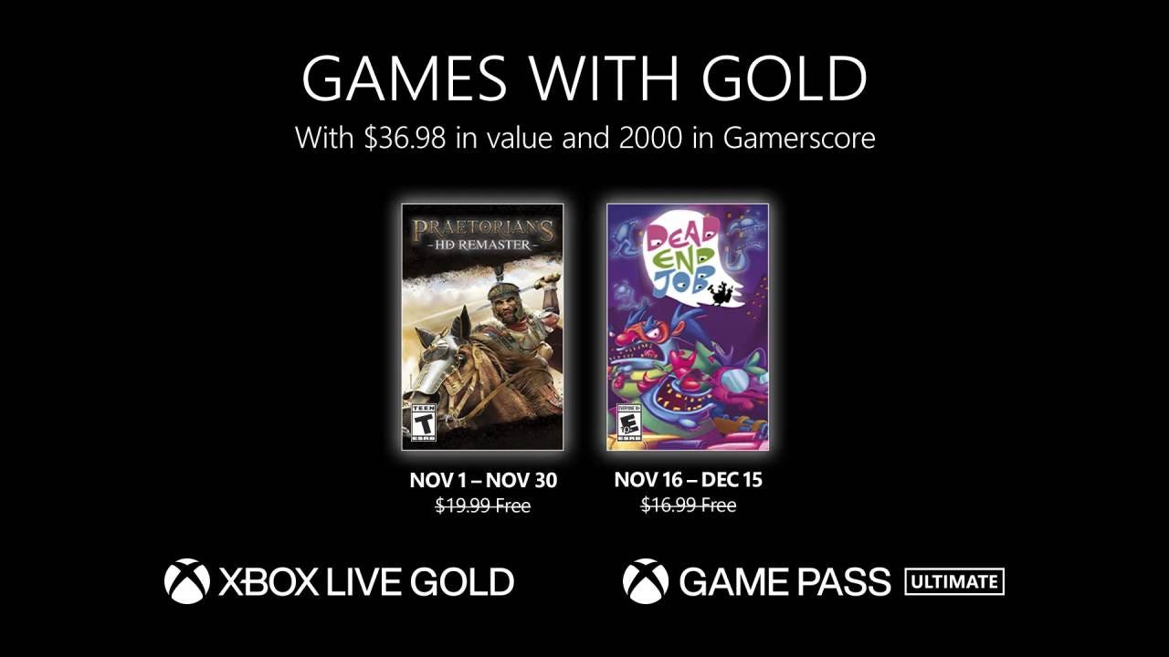 Xbox Games with Gold Xbox Games with Gold