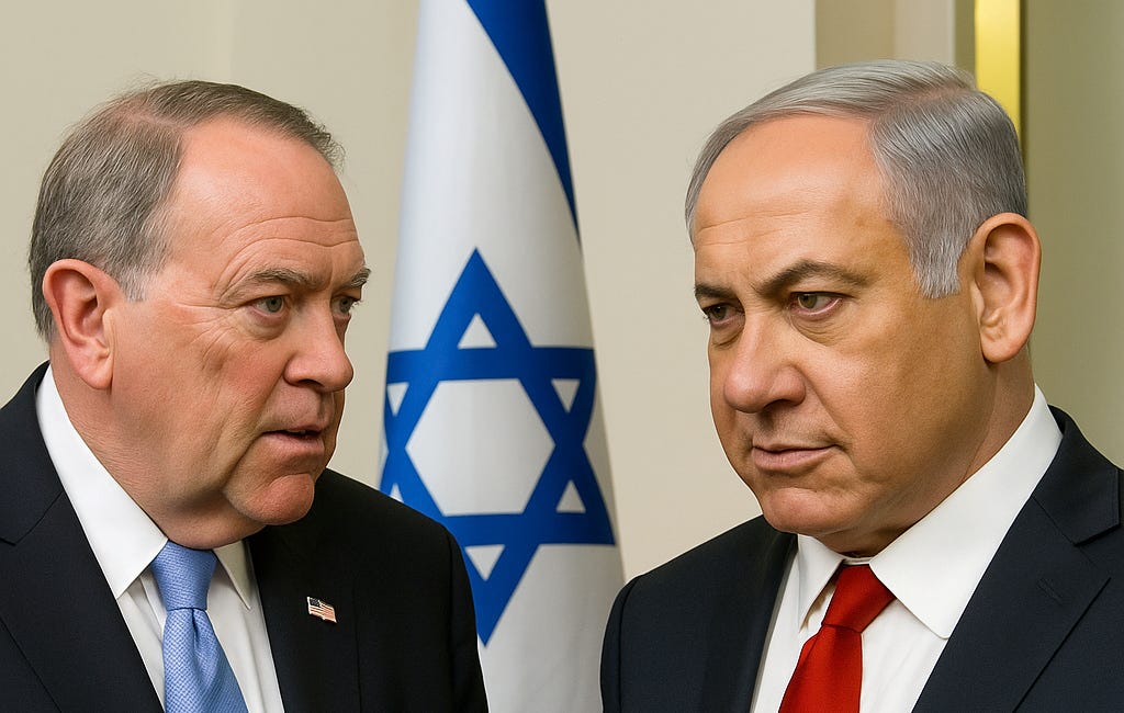 Ο ΠΡΕΣΒΗΣ ΤΩΝ ΗΠΑ ΕΠΕΜΒΑΙΝΕΙ ΣΤΗΝ ΙΣΡΑΗΛΙΝΗ ΠΟΛΙΤΙΚΗ ΓΙΑ ΝΑ ΣΩΣΕΙ ΤΟΝ ΝΕΤΑΝΙΑΧΟΥ