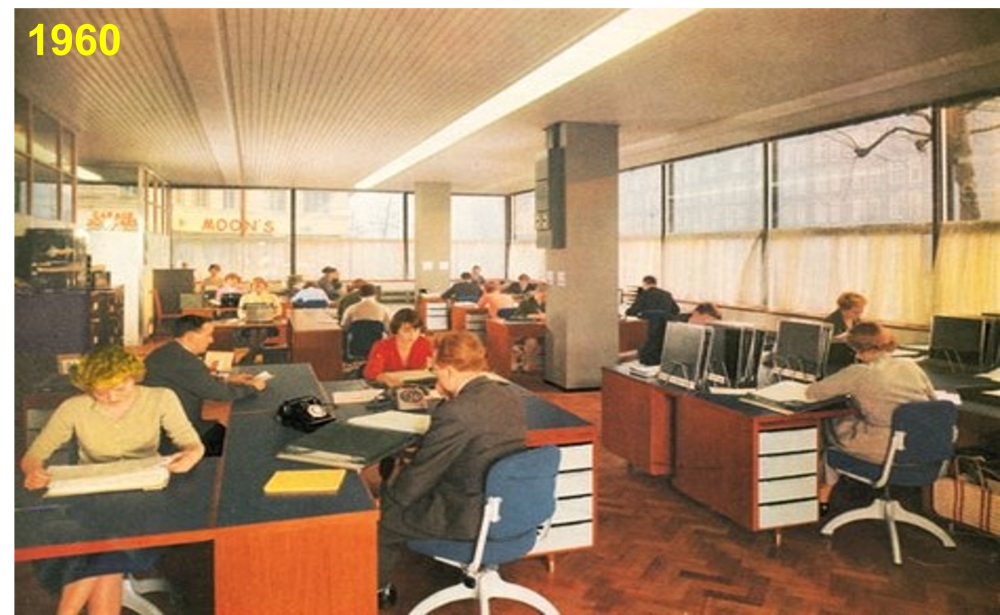 The Evolution of the Workplace: From 1950's to Modern Day Introduction