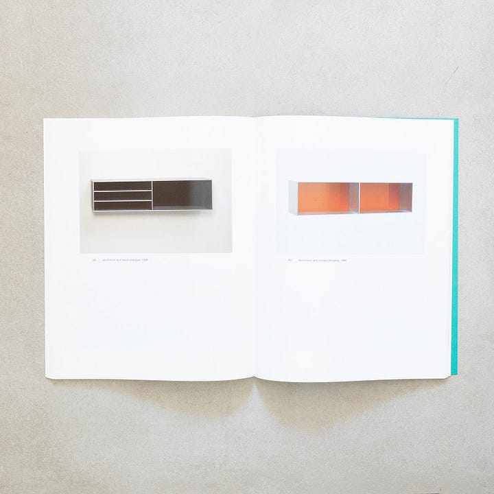 Donald Judd, Stedelijk Van Abbemuseum / Lecturis, Eindhoven, 1987-1988 [Studio Bruno Tonini, Gussago (BS). Art: © Judd Foundation / ARS, New York]