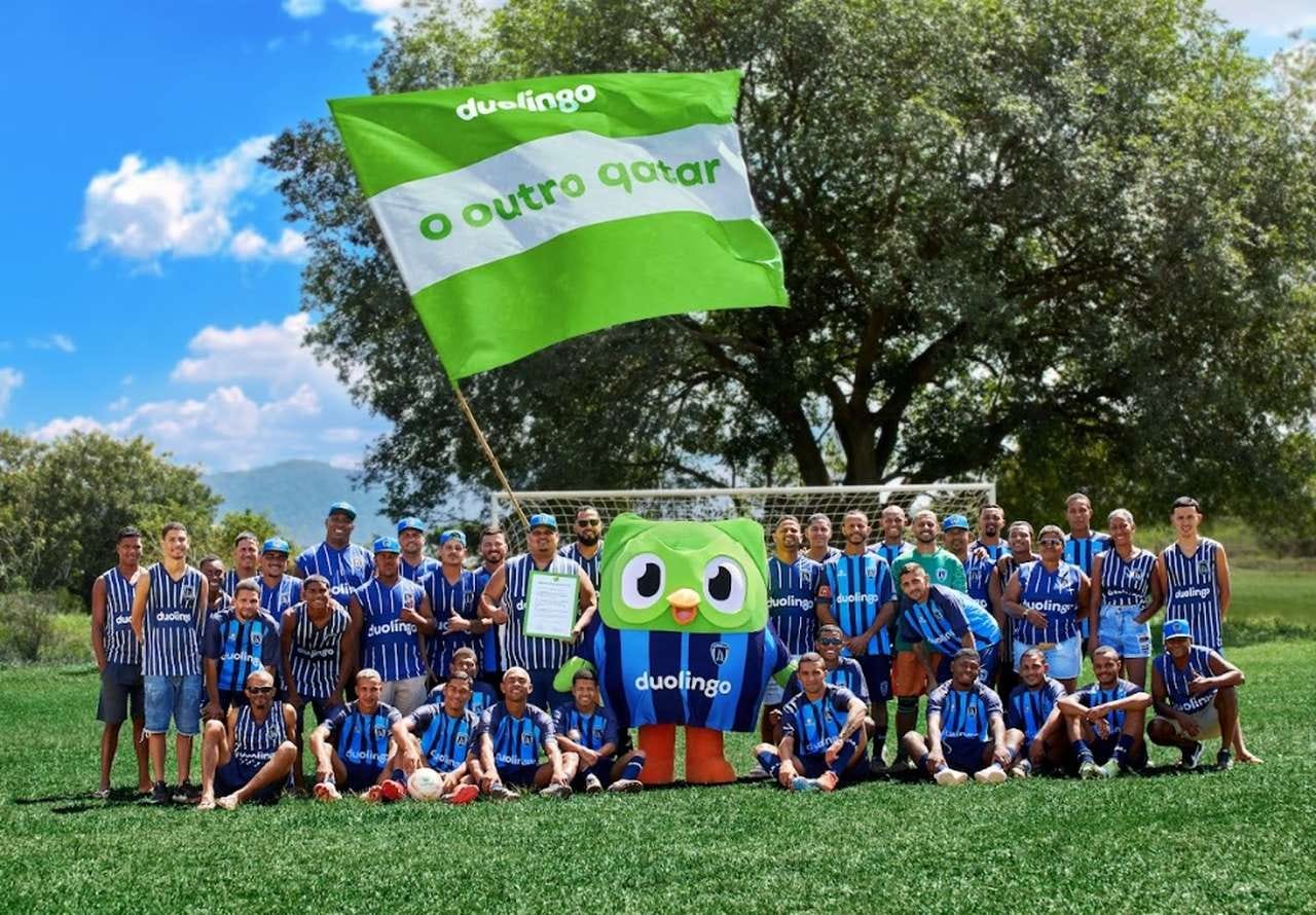 Duolingo é o novo patrocinador do Qatar. Não esse, o outro Qatar - MKT  Esportivo