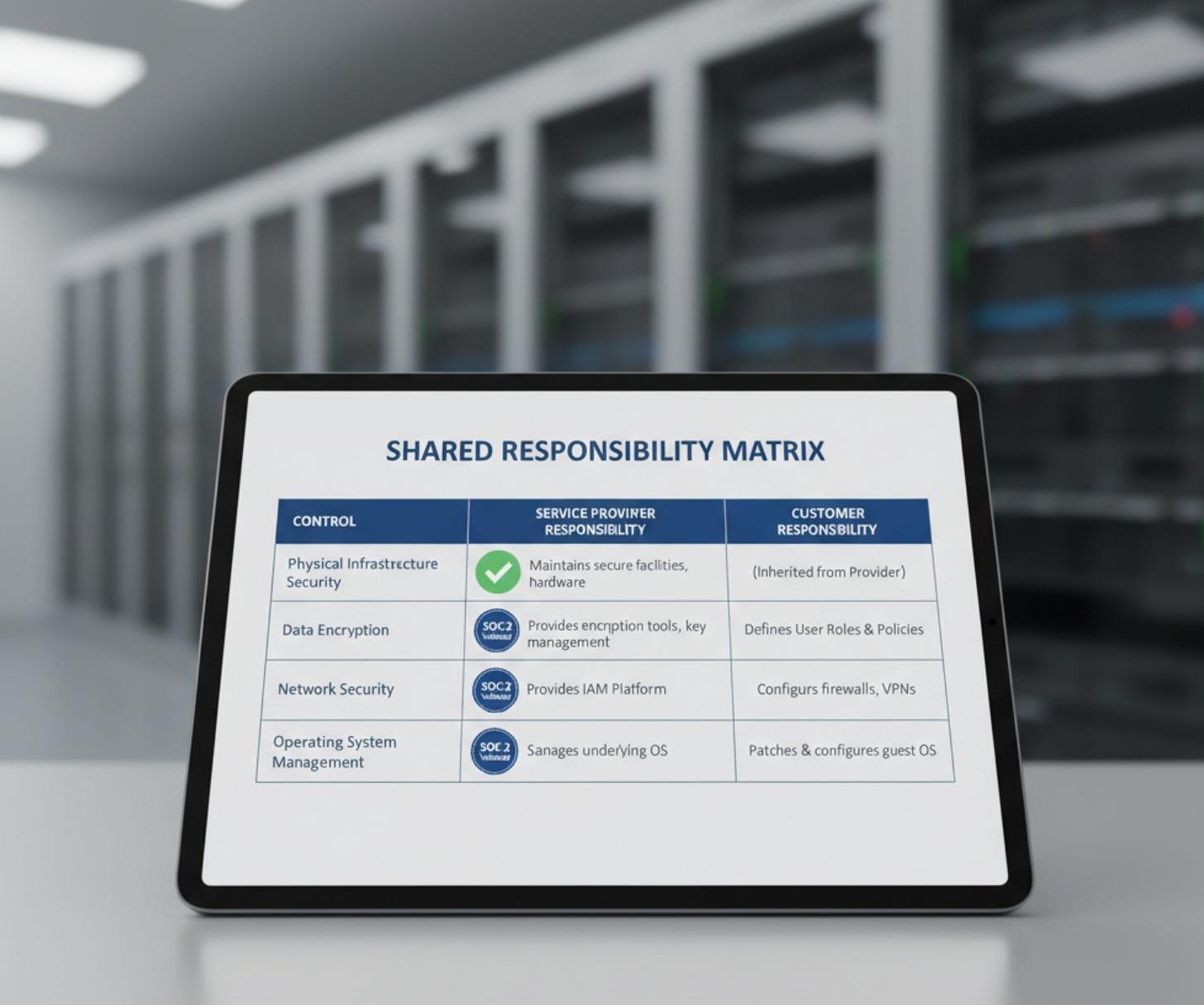 Shared Responsibility Matrix