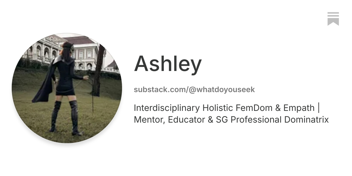 Ashley | Substack