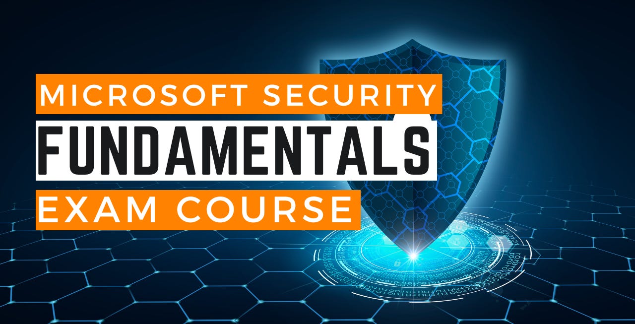 an advertisement for a soft security damentals m course