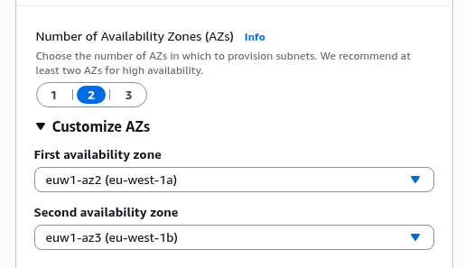 AWS: basic infrastructure setup for WordPress