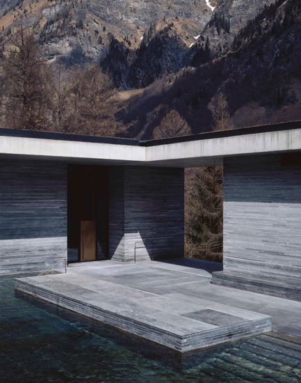 Re: 7132 Therme in Vals by Peter Zumthor - by Melis Ugurlu
