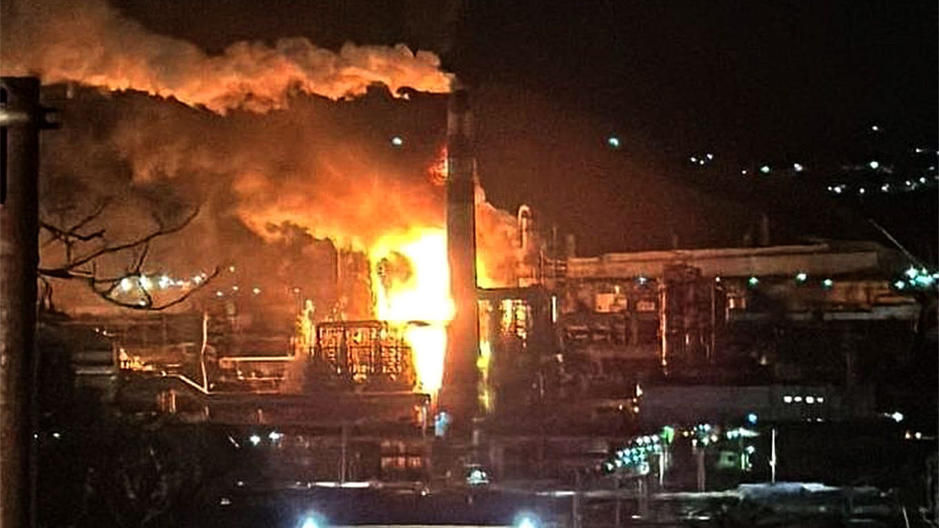 Ukraine Claims Overnight Attack on Russia Oil Refinery - The Moscow Times