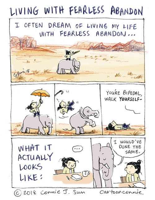 Living with Fearless Abandon