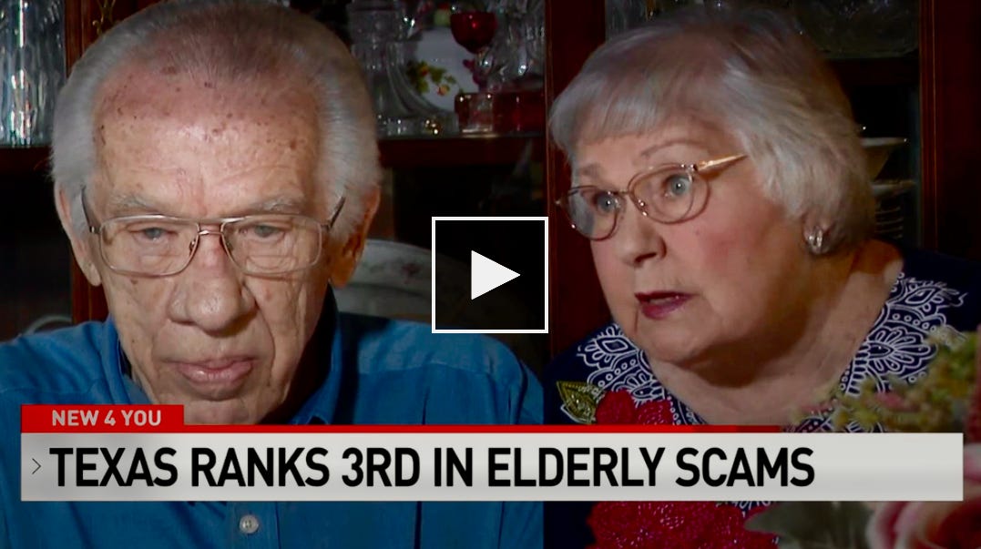 Image of man and woman from news story video.