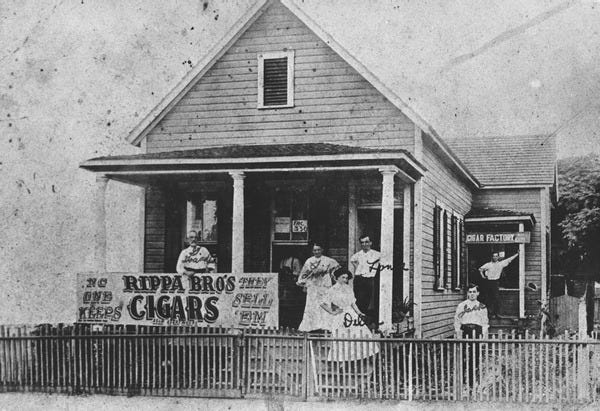 Rippa Bro's Cigars store and cigar factory Rippa Bro's Cigars store and cigar factory