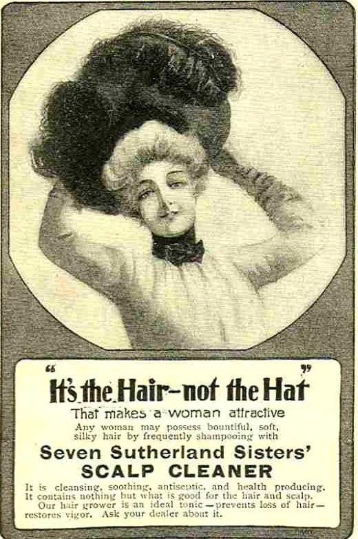 A person with a large black cat on her head

Description automatically generated