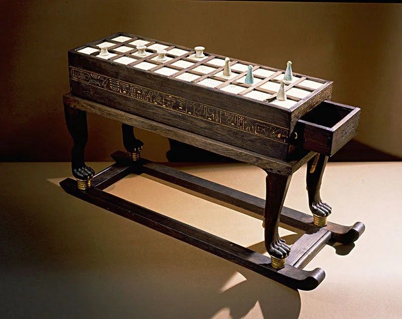 Senet Game of Tutankhamun
