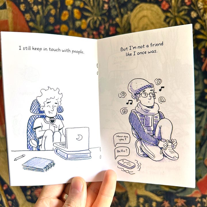 Former Event, a mini-comic by Jarad Greene