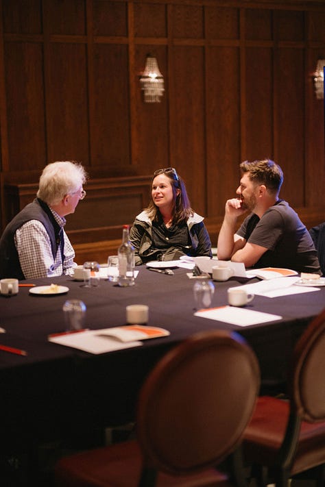 9 photos highlighting various key moments during the Missional Labs program intensive weeks in San Francisco, Oxford, and London.