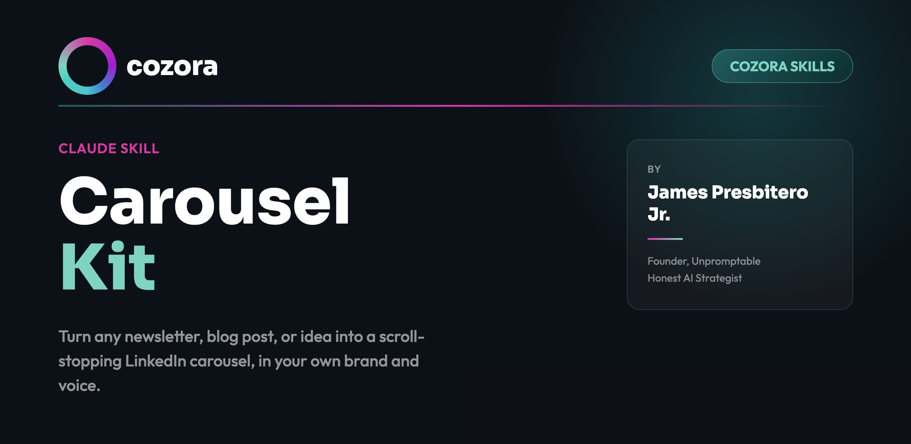 The LinkedIn Carousel Kit