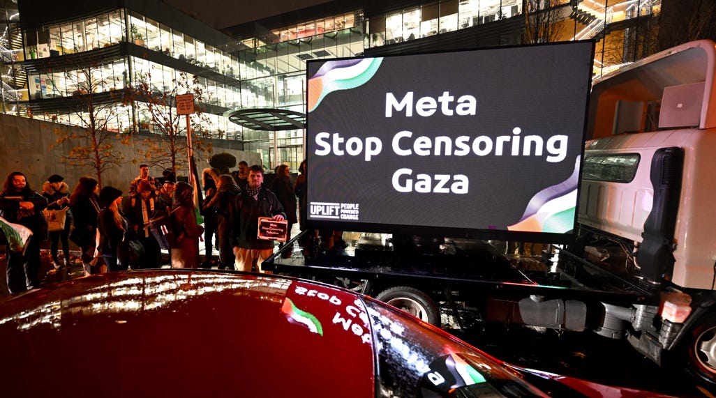 Meta Stop Censoring Palestine - Uplift - People Powered Change