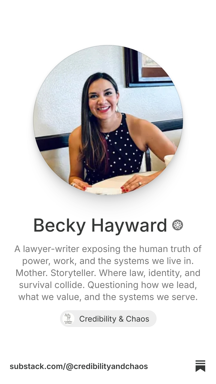 Becky Hayward | Substack