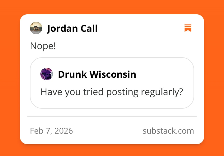 What I've gotten out of a year on Substack - by Jordan Call