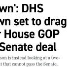 Breaking: House Republicans Reject Senate DHS Funding Bill, Johnson Calls It "A Joke"