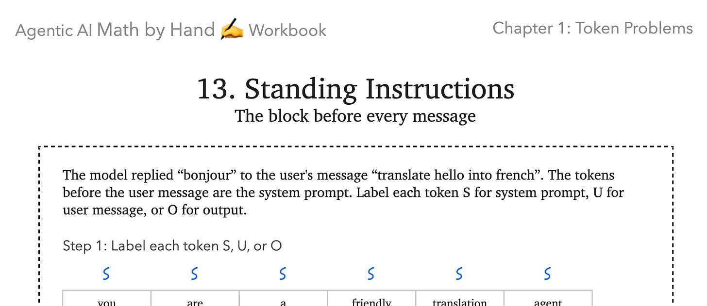 Standing Instructions