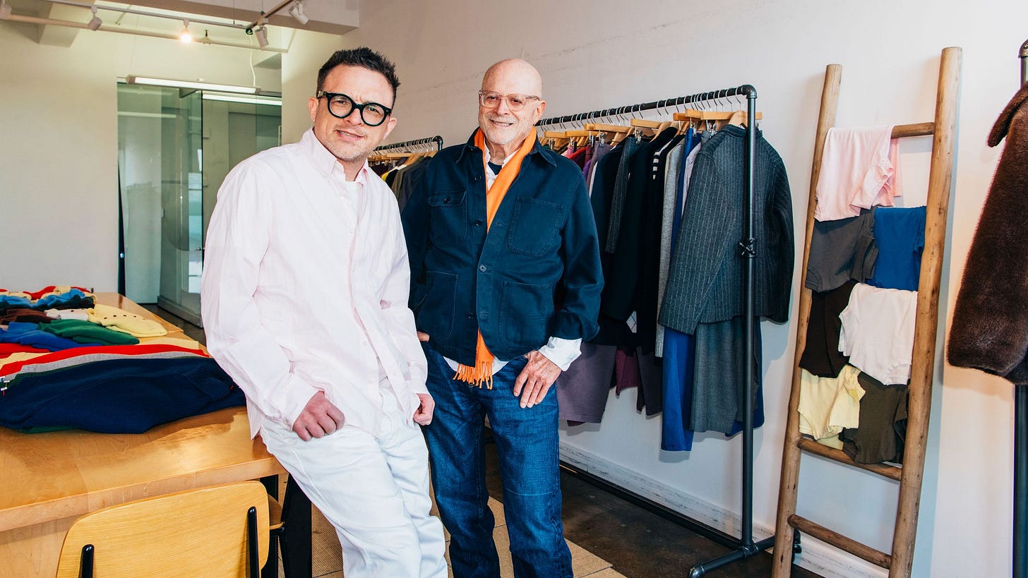 Image may contain Millard Drexler Clothing Pants Jeans Blazer Coat Jacket Adult Person Face Head and Accessories Image may contain Millard Drexler Clothing Pants Jeans Blazer Coat Jacket Adult Person Face Head and Accessories