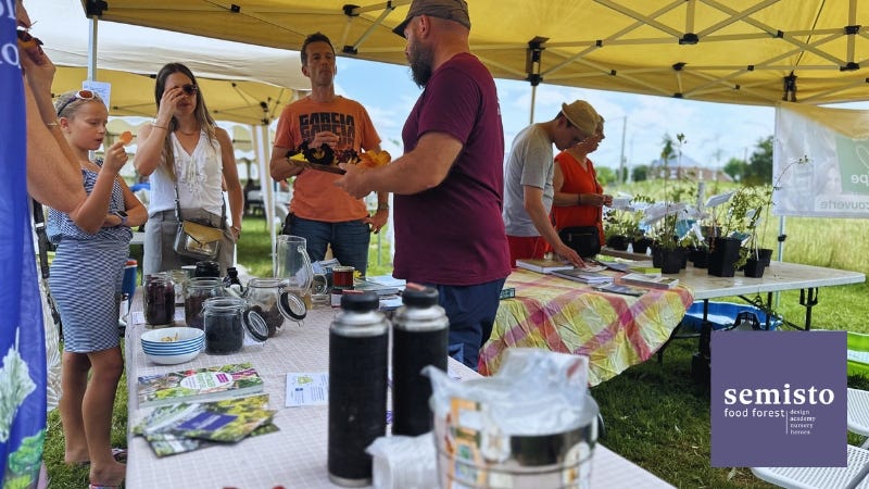 Notre stand aux Jardins d'ici