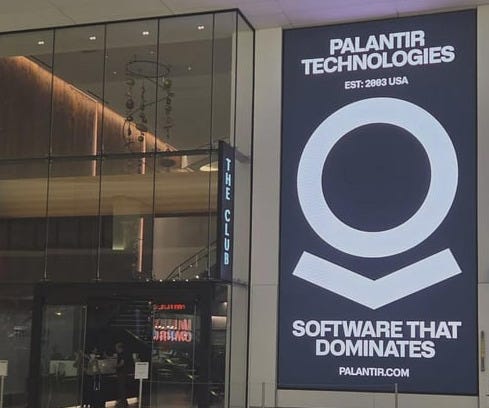 r/Cyberpunk - PALANTIR TECHNOLOGIES EST: 2003 USA O) HE CLUB DEPPANGO SOFTWARE THAT DOMINATES 23
